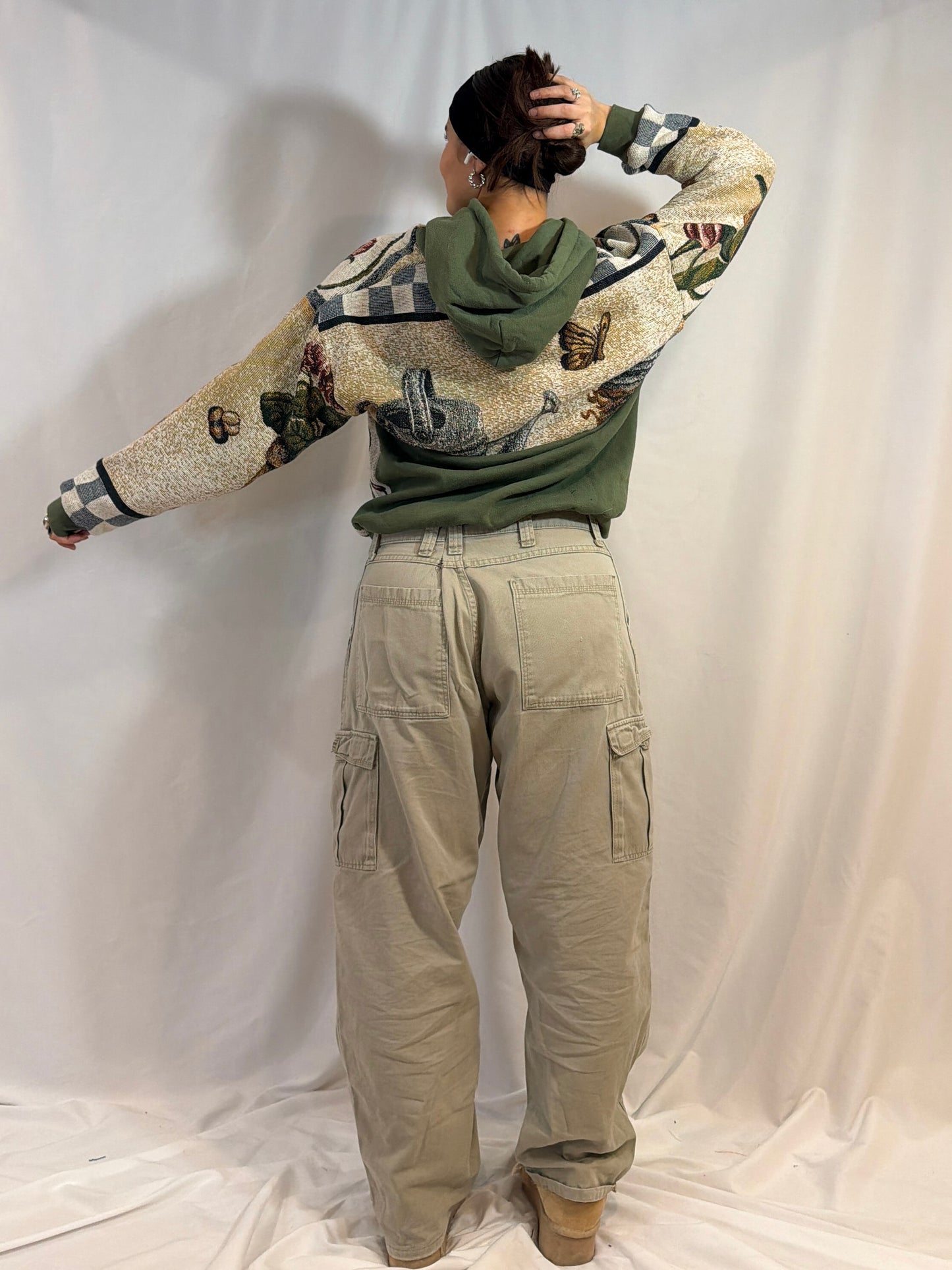 Green Bird House Hoodie