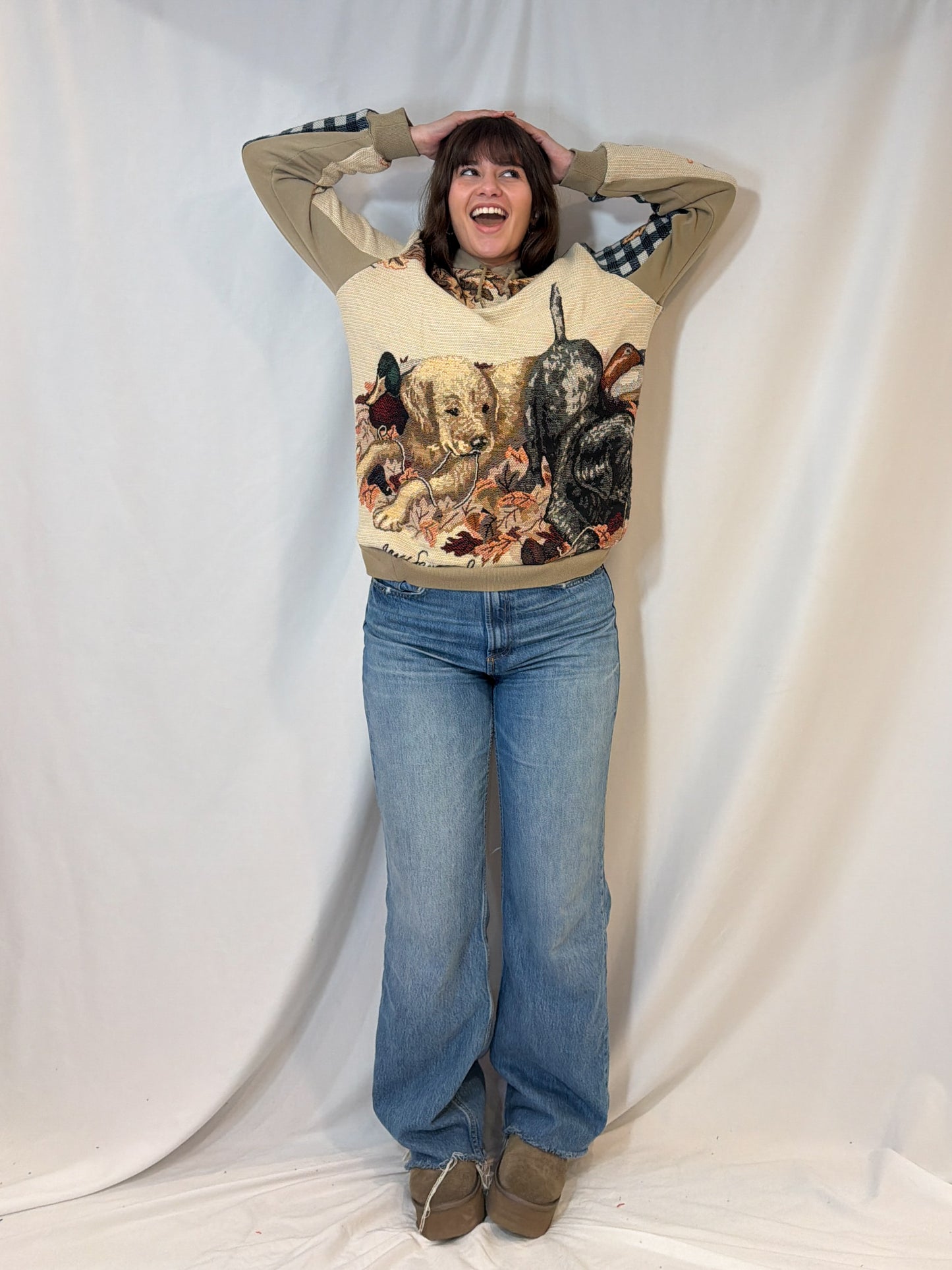 Fall Puppies Fitted Hoodie