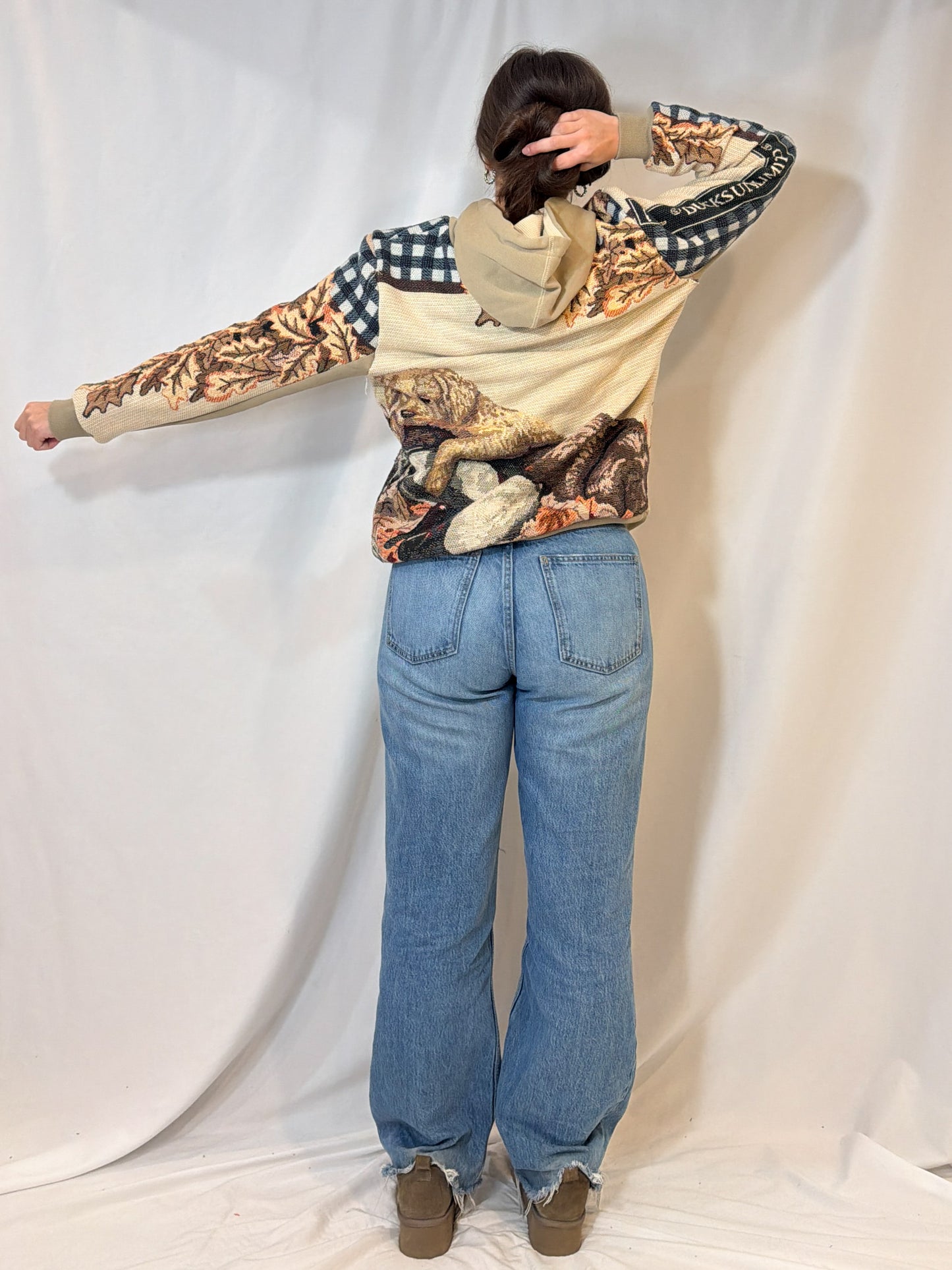 Fall Puppies Fitted Hoodie