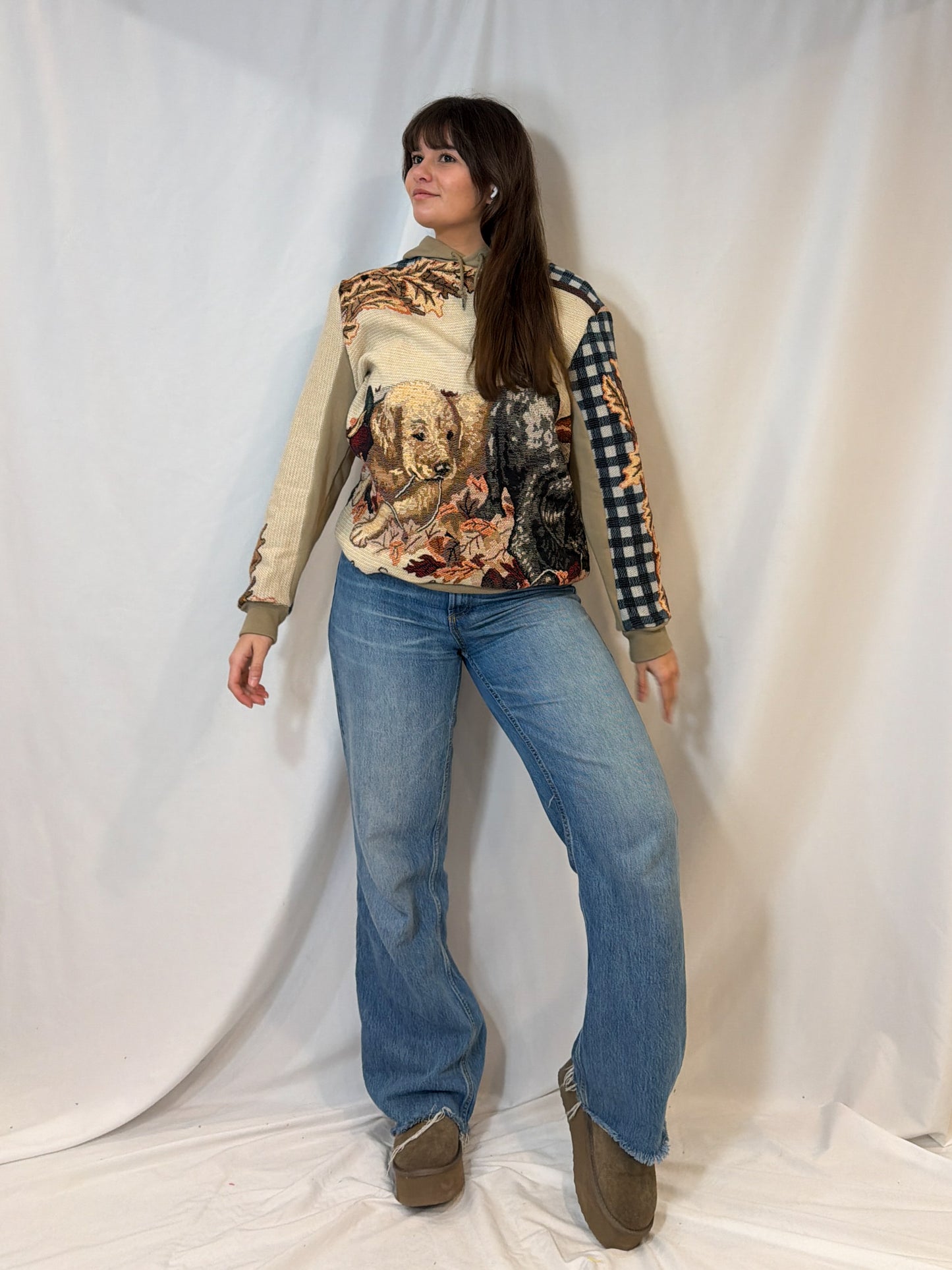 Fall Puppies Fitted Hoodie